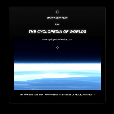 Happy New Year from Cyclopedia Of Worlds